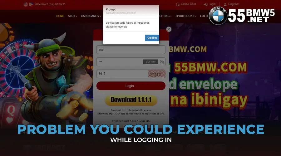 Problem You Could Experience While Logging in