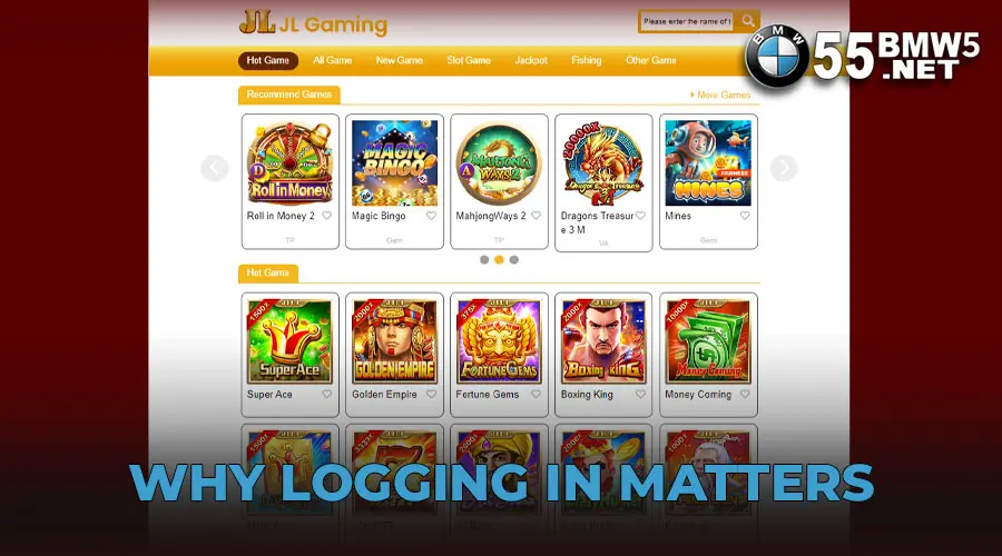 Why Logging In Matters